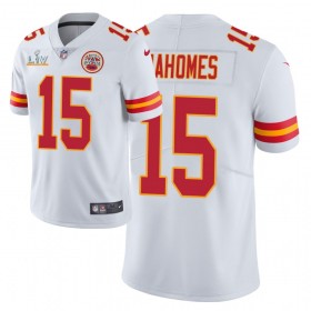 Maillot Kansas City Chiefs Patrick Mahomes 15 Nike Blanc 2021 Super Bowl LV  - Homme